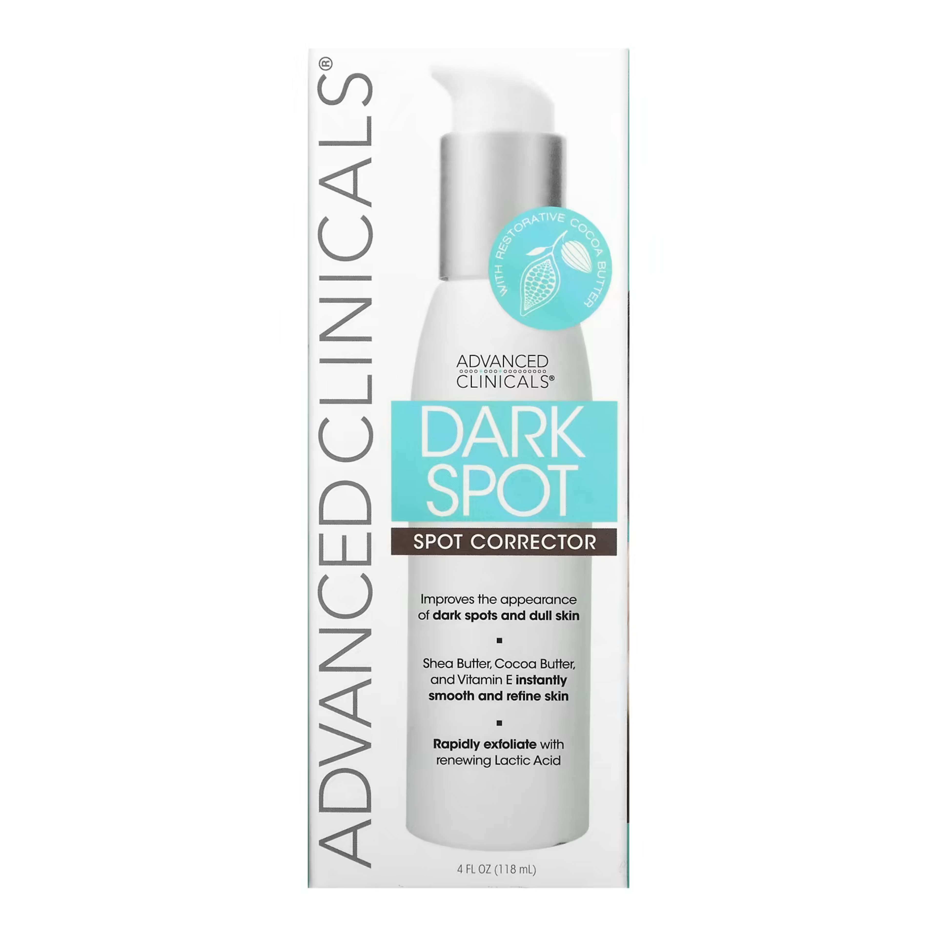 Advanced Clinicals -  Dark Spot Corrector, 4 fl oz (118 ml)