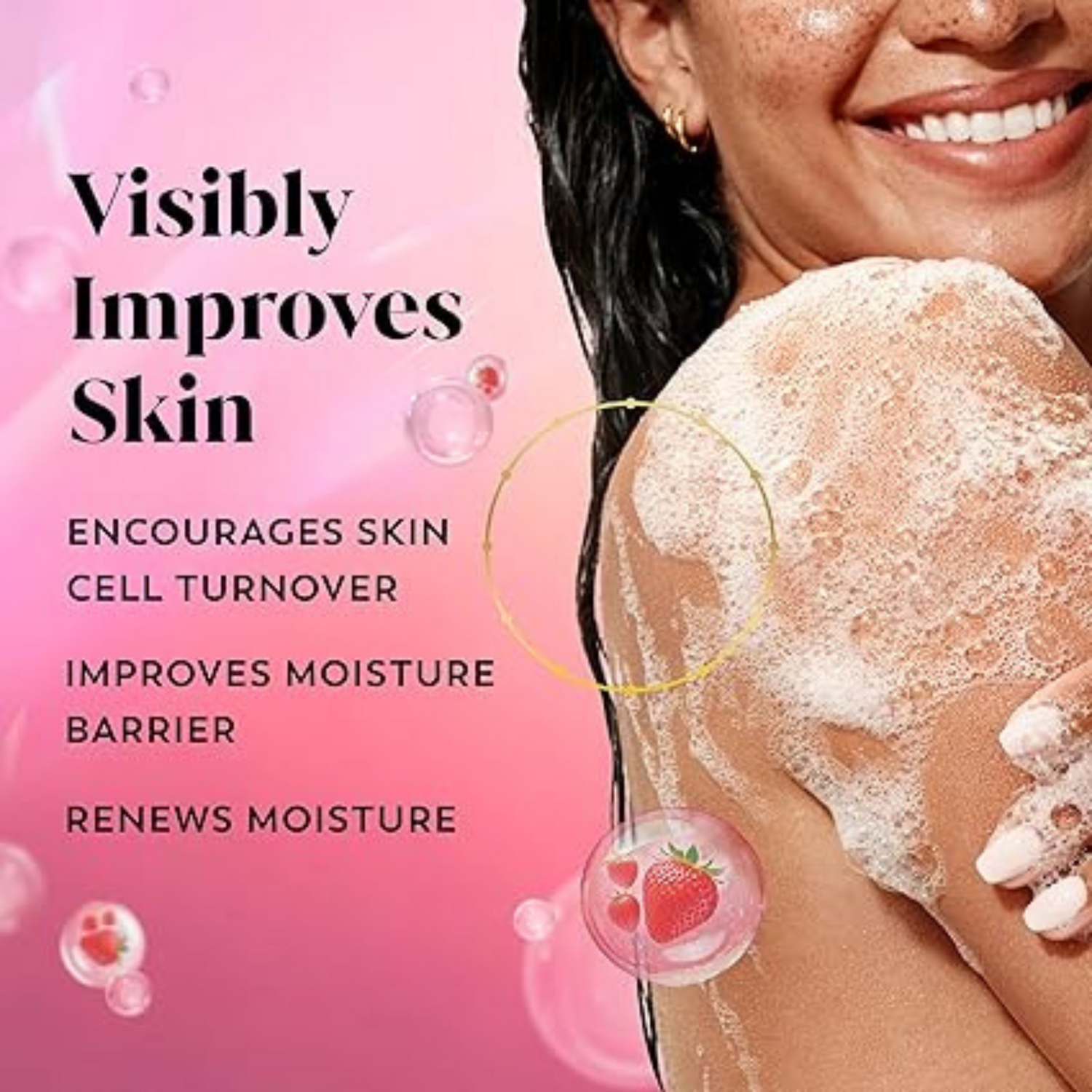 Olay - Strawberry Fizz Intensive Hydrating Body Wash ( 20 fl oz/591ml)