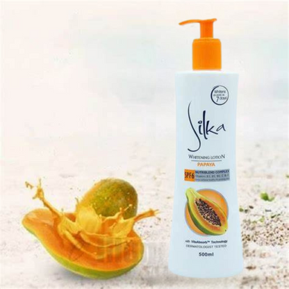 Silka - Whitening Papaya Lotion ( 500ml)