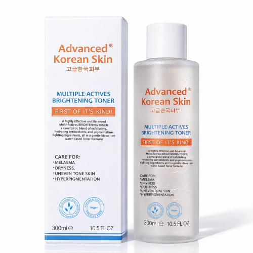 Advanced Korean Skin - Multiple-Actives Brightening Toner (300ml)