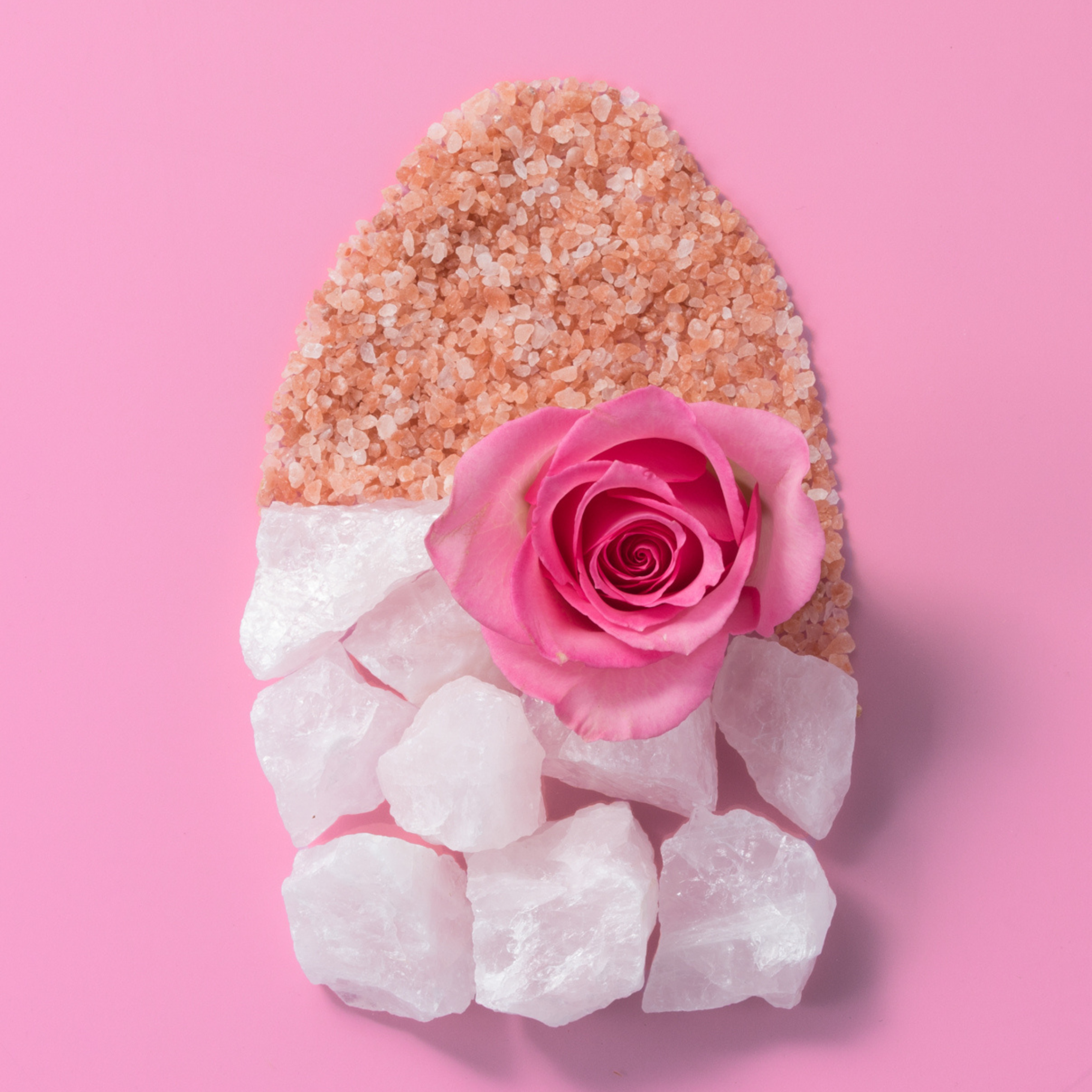 ogx - Rose Water &amp; Pink Sea Salt Scrub &amp; Wash