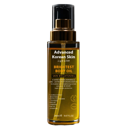 Advanced Korean Skin - Skin Brightening Body Oil (280ml)