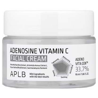 APLB, Adenosine Vitamin C Facial Cream (1.86 fl oz/55 ml)