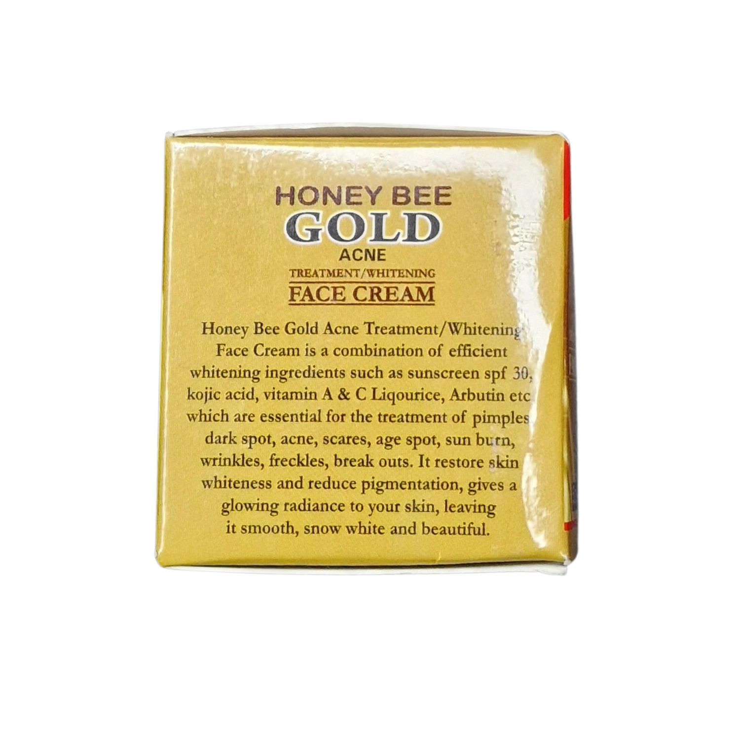 Honey Bee GOLD - Acne Treatment/Whitening Face cream
