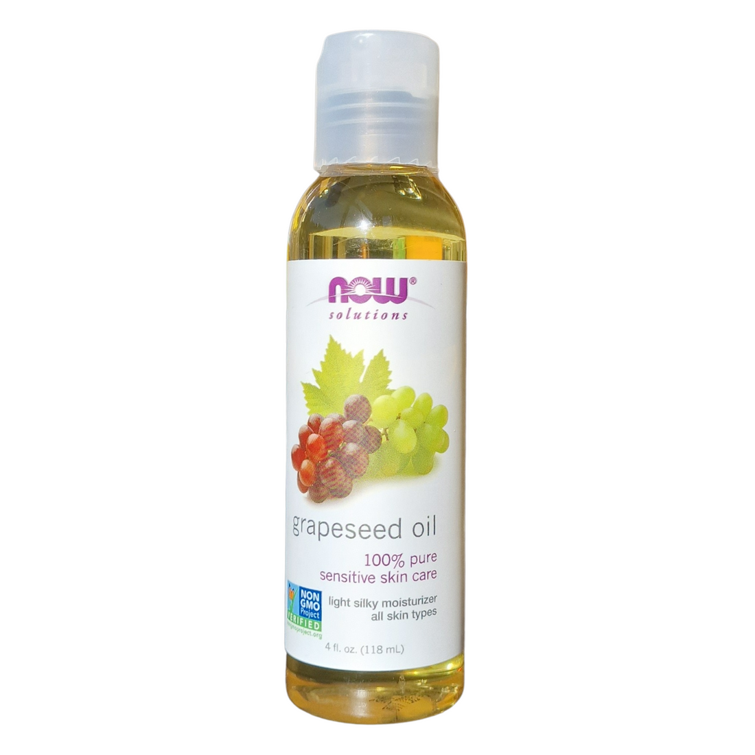 Now Solutions - Grapeseed Oil (118ml / 4 fl oz)
