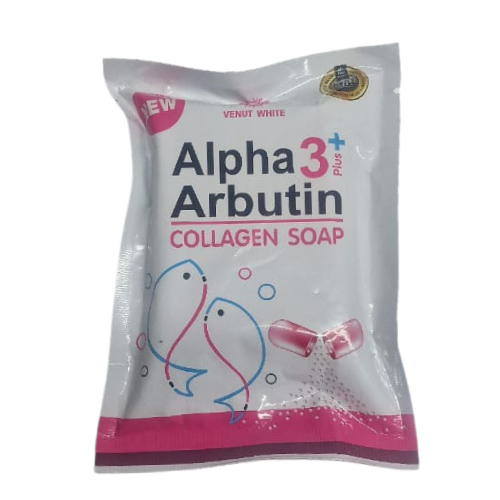 Venut White - Alpha Arbutin + Collagen Soap (80g)