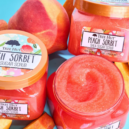 Tree Hut - peach sorbet shea sugar scrub