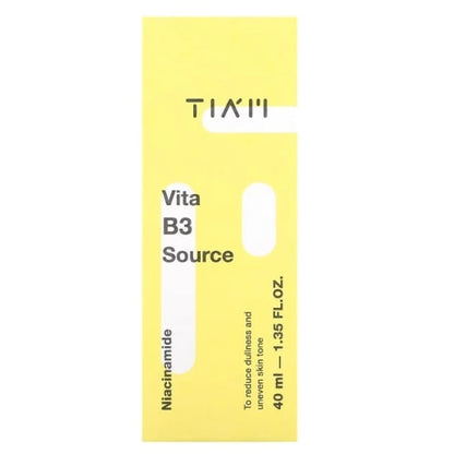 Tiam - Vitamin B3 Niacinamide serum , 1.35 fl oz (40 ml)