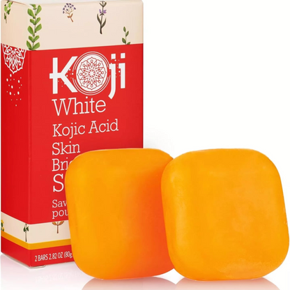 Koji White - Pure Kojic Acid Skin Brightening Soap (2pack)