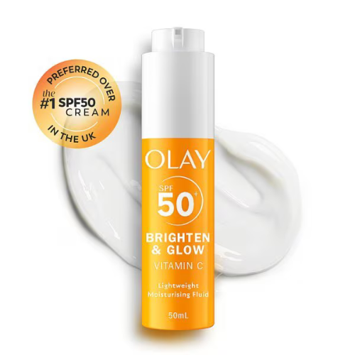 Olay - Vitamin C Brighten &amp; Glow 3in1 SPF50+ Hydrating Primer (50ml)