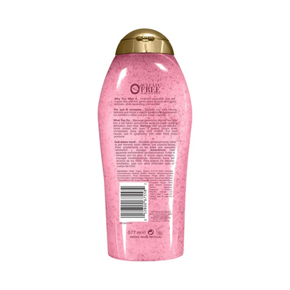 ogx - Rose Water &amp; Pink Sea Salt Scrub &amp; Wash