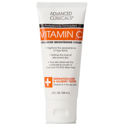 Advanced clinicals - Vitamin C Body Cream - Travel Size