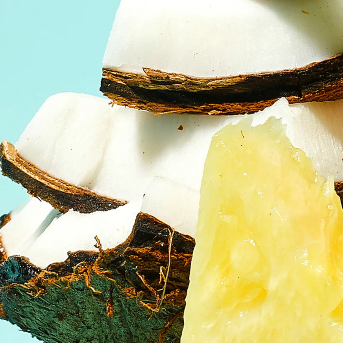 Eos - Duo Pineapple Passionfruit &amp; Coconut Milk Lip Balm ( sphere+Stcik)
