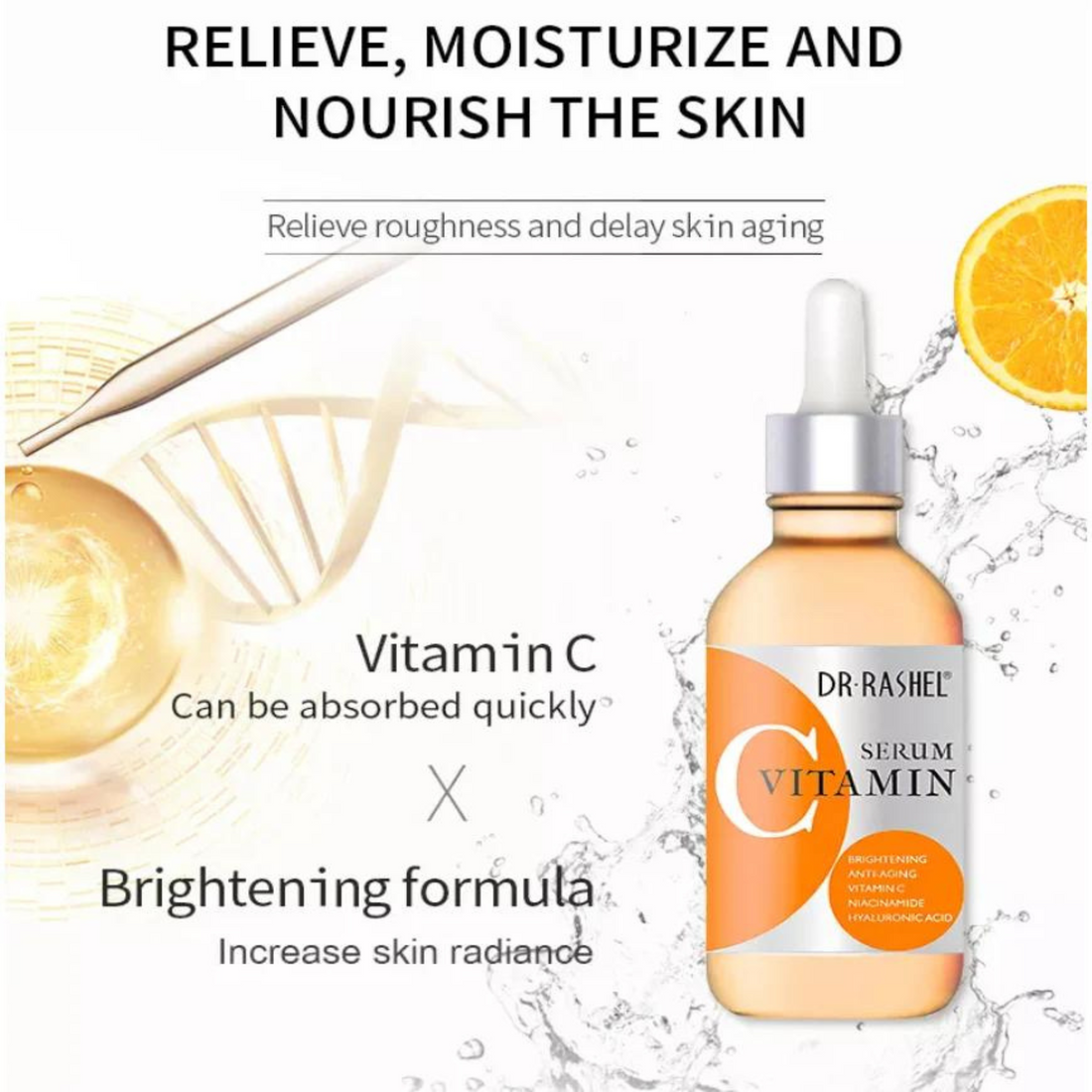 Dr Rashel - Anti-aging Moisturizing Complete Facial Serum Set, Pack of 3