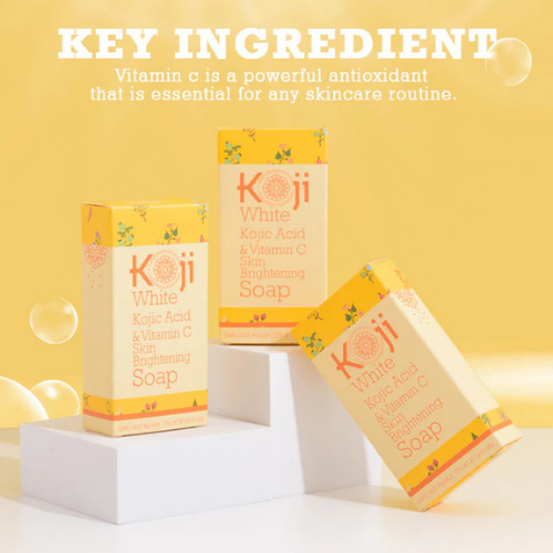 Koji White - Kojic Acid &amp; Vitamin C Skin Brightening Soap (2 Bars)