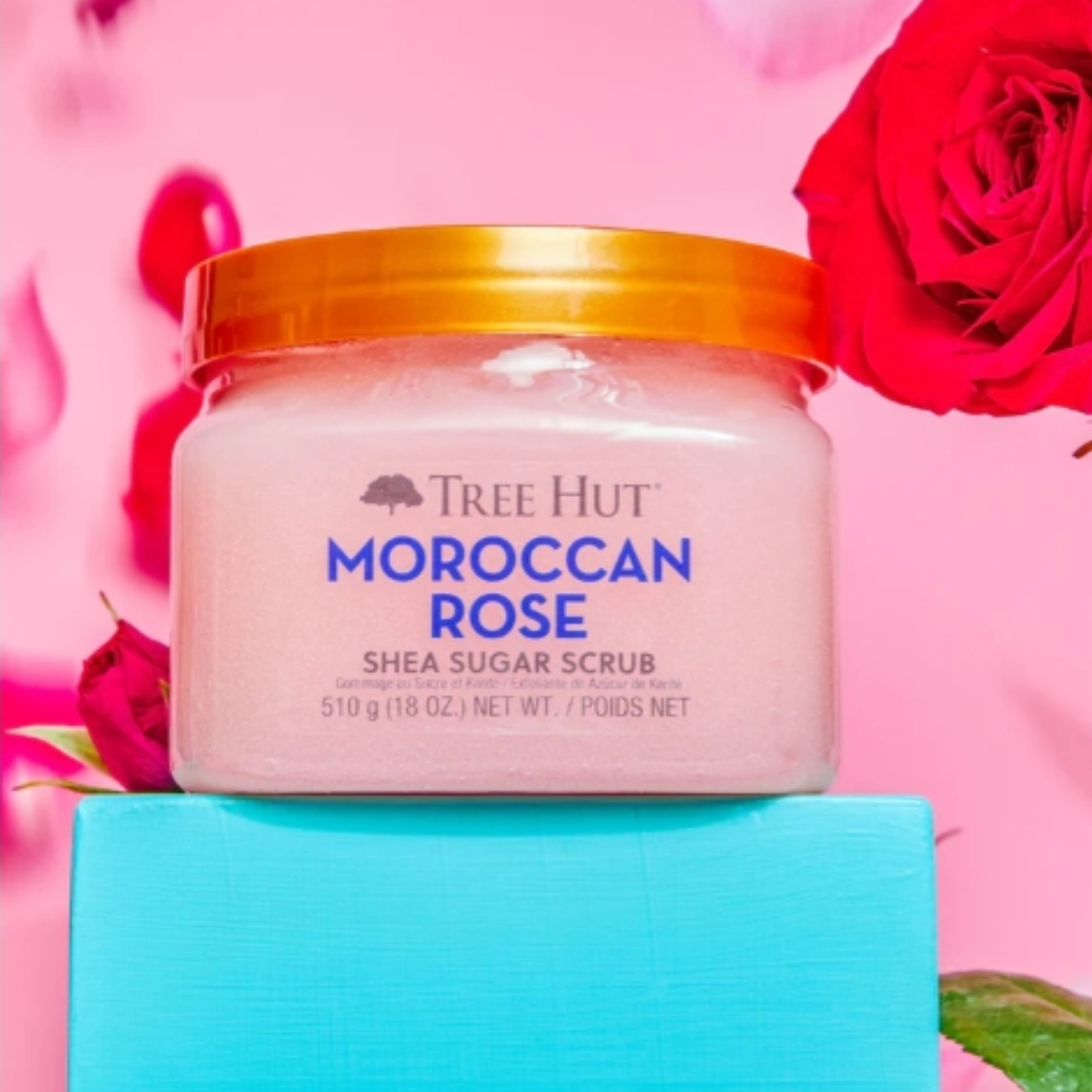 Tree Hut - Moroccan Rose Shea Sugar Scrub