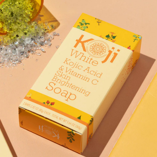 Koji White - Kojic Acid &amp; Vitamin C Skin Brightening Soap (2 Bars)