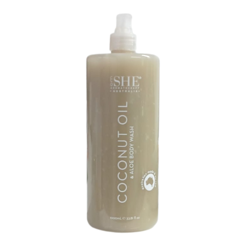 SHE - Coconut Oil &amp; Aloe Body Wash (33.8fl oz/ 1L)