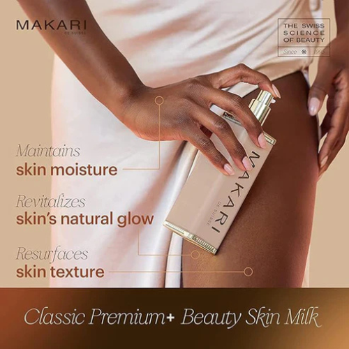 Makari - Body Brightening Beauty Milk Premium plus (140ml/4.75fl oz)