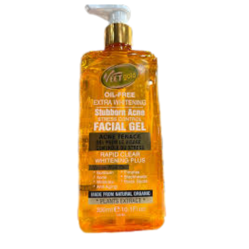 Veetgold - Extra Whitening Facial Gel For Stubborn Acne (300ml)