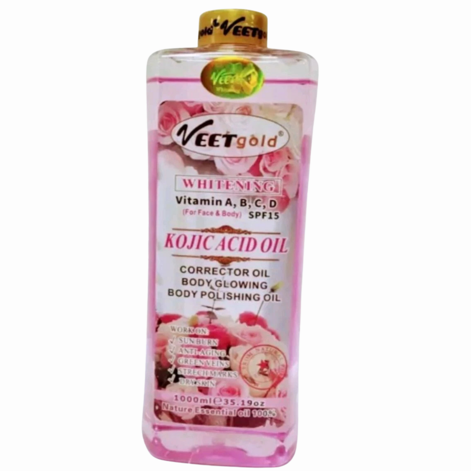 Veetgold - Whitening Kojic Acid Body Oil (1L/100ml)