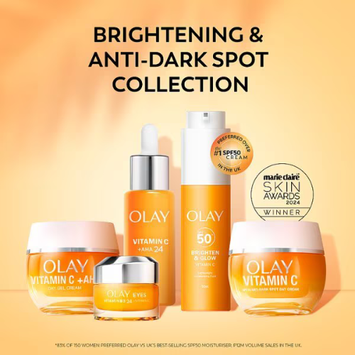 Olay - Vitamin C Brighten &amp; Glow 3in1 SPF50+ Hydrating Primer (50ml)