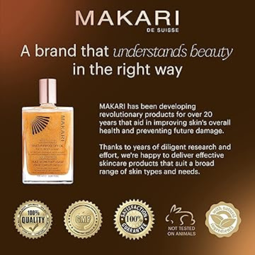 Makari - ROSE 24K Gold Multi Purpose Dry Oil (100ml/3.38fl oz)