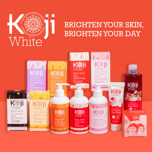 Koji White Kojic Acid Bump Eraser Body Scrub Soap 2 Bars (160g)