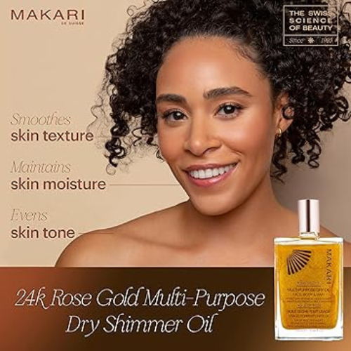 Makari - ROSE 24K Gold Multi Purpose Dry Oil (100ml/3.38fl oz)
