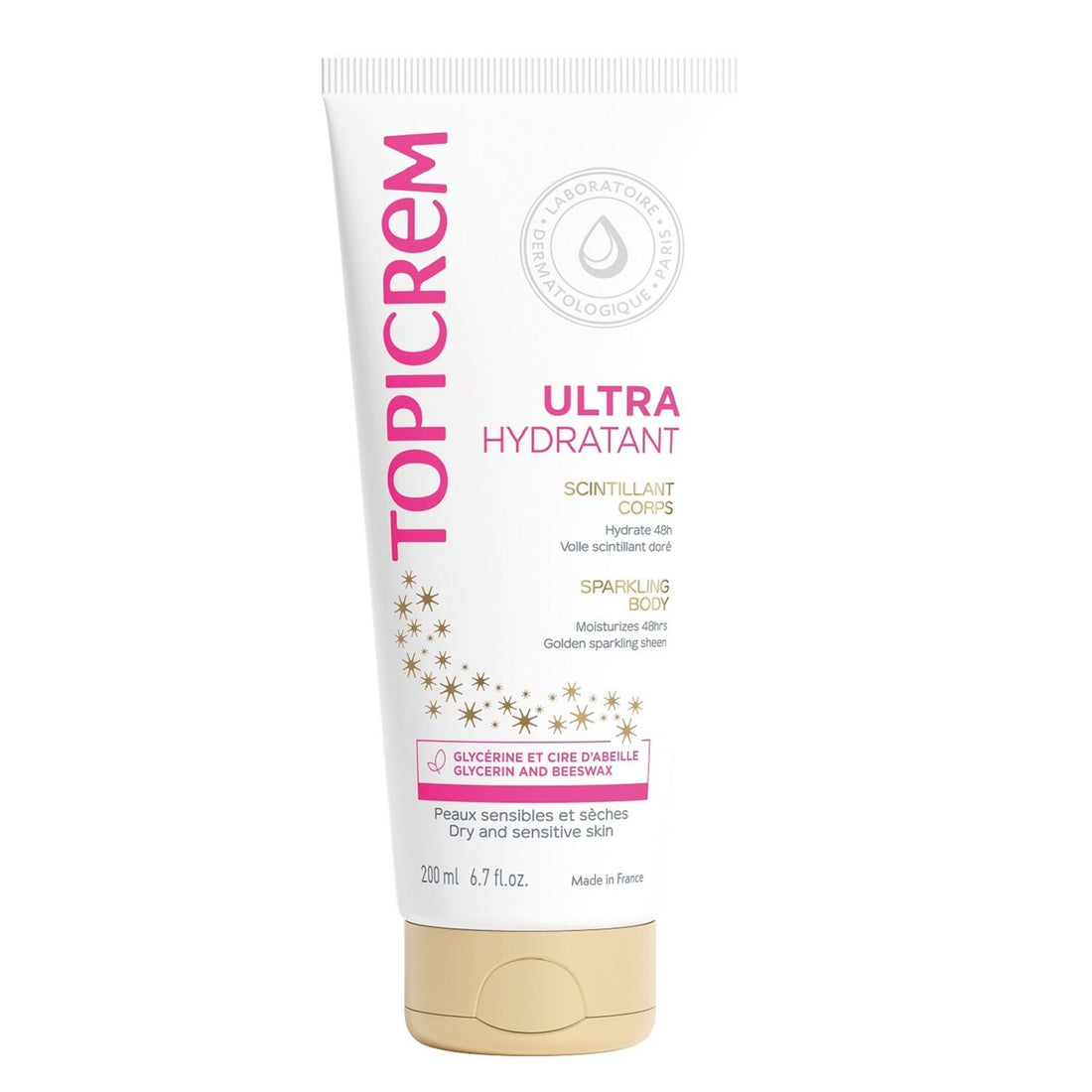 Topicrem - Ultra Moisturizing Sparkling Body (200ml/ 6.7 fl.oz.)