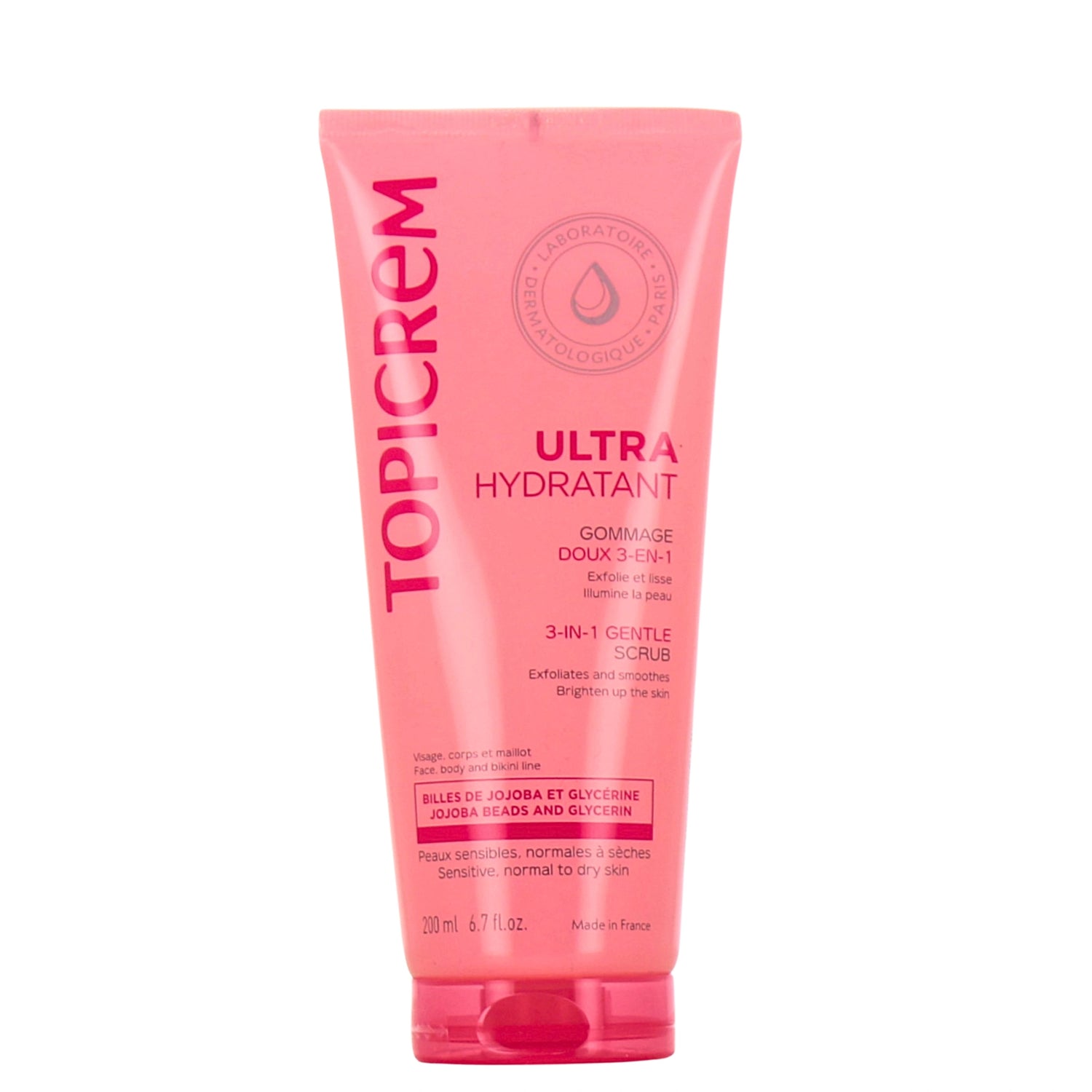 Topicrem - Ultra Hydratant 3-in-1 Gentle Scrub (200ml/ 6.7 fl.oz)