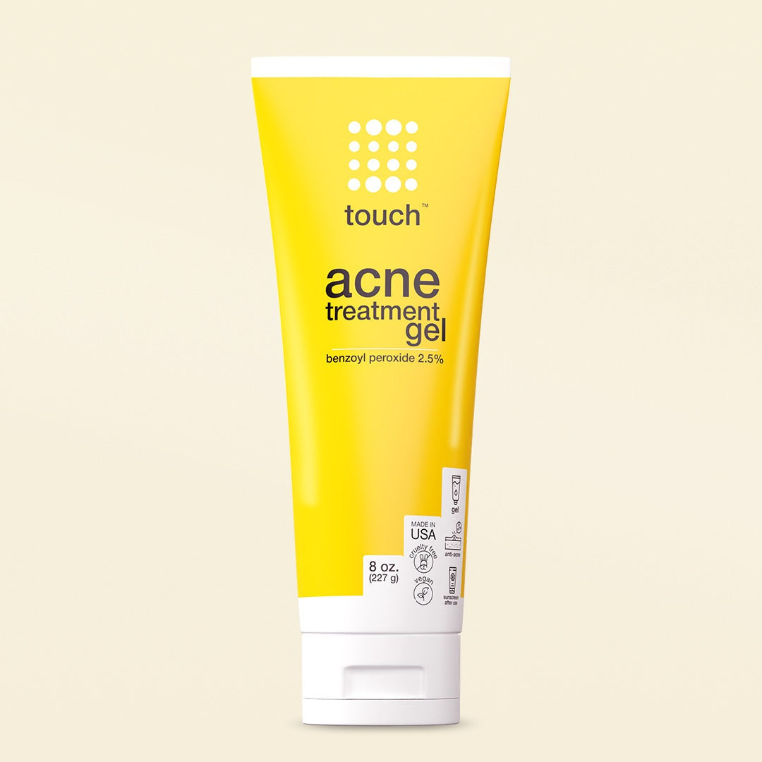 Touch - Acne Treatment Gel - Benzoyl Peroxide 2.5%