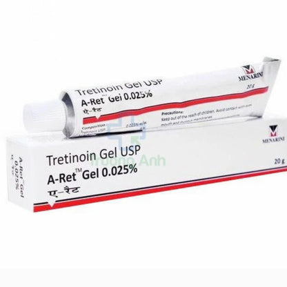 Menarini - Tretinoin Gel USP( 0.1/0.025/0.05) W/W